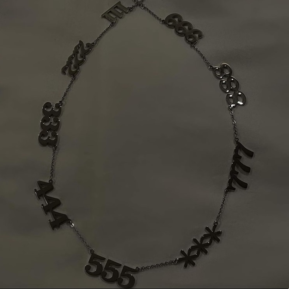 ANGEL NUMBER NECKLACE